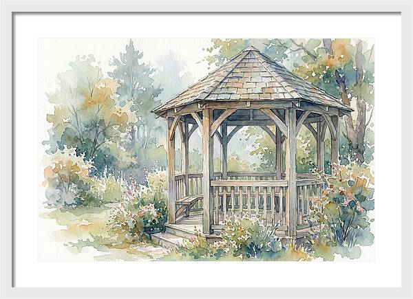 Wooden Gazebo Serenity