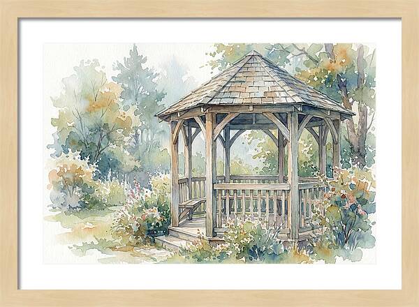 Wooden Gazebo Serenity