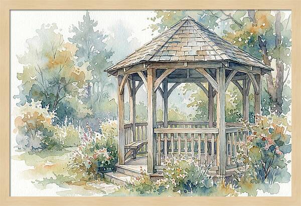 Wooden Gazebo Serenity