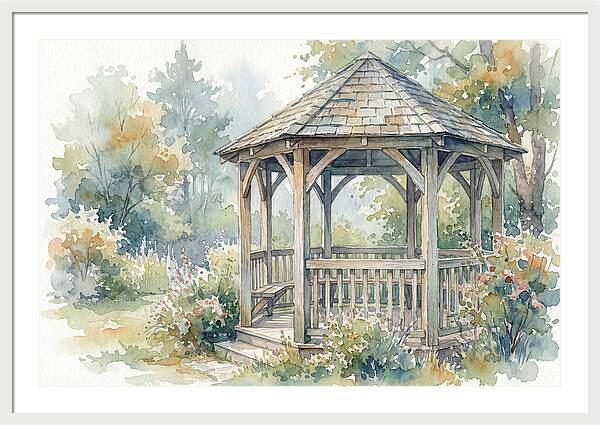 Wooden Gazebo Serenity