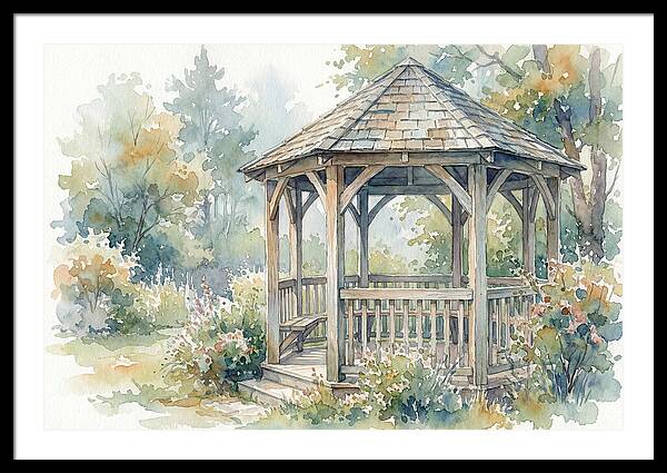 Wooden Gazebo Serenity
