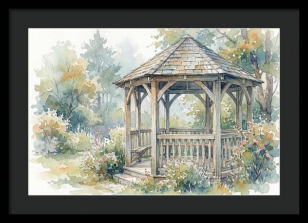 Wooden Gazebo Serenity