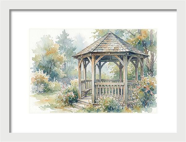 Wooden Gazebo Serenity