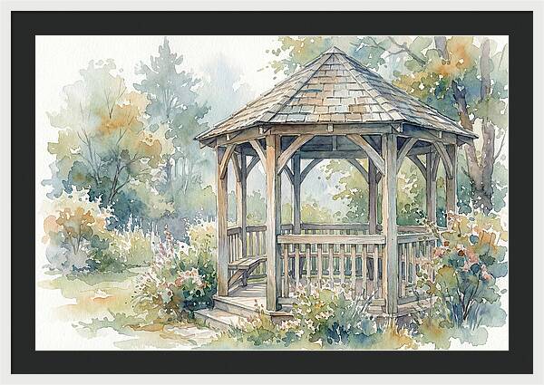 Wooden Gazebo Serenity