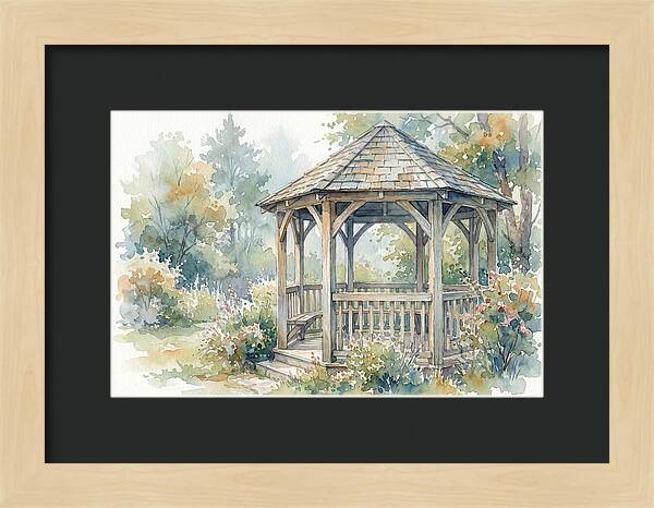Wooden Gazebo Serenity