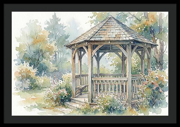 Wooden Gazebo Serenity