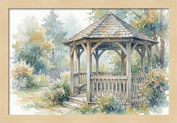 Wooden Gazebo Serenity