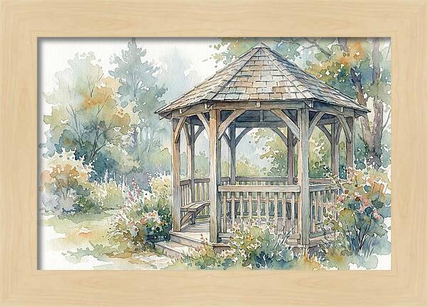 Wooden Gazebo Serenity