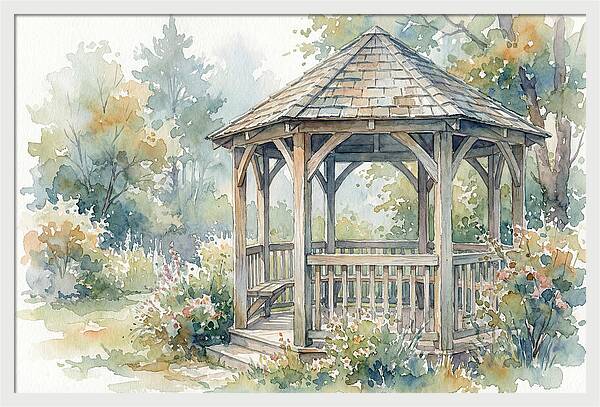 Wooden Gazebo Serenity