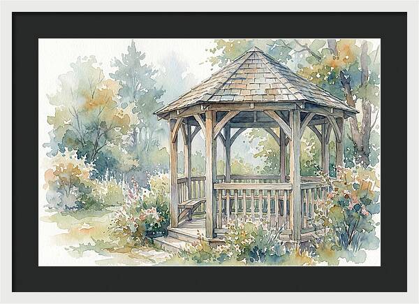 Wooden Gazebo Serenity