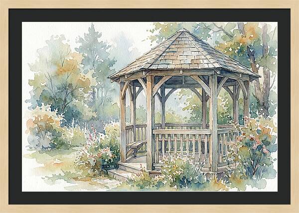 Wooden Gazebo Serenity