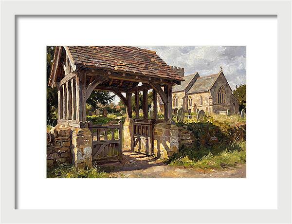 Wooden Lych Gate Entrance