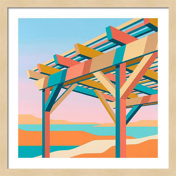 Wooden Pergola Serenity