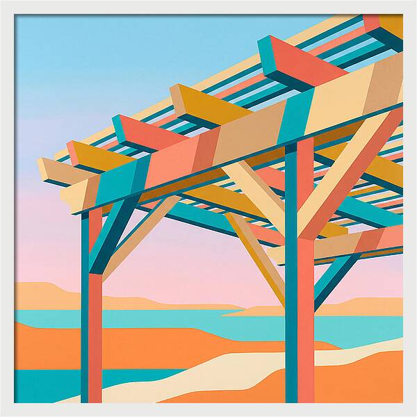 Wooden Pergola Serenity