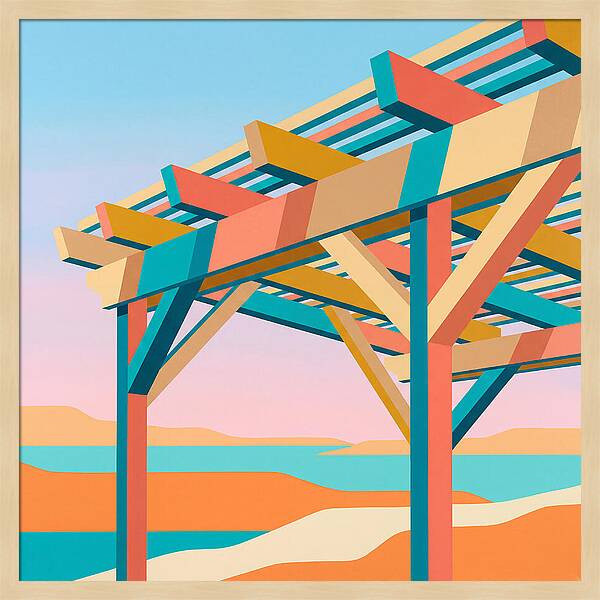 Wooden Pergola Serenity