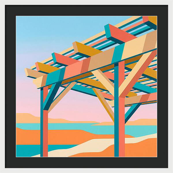 Wooden Pergola Serenity
