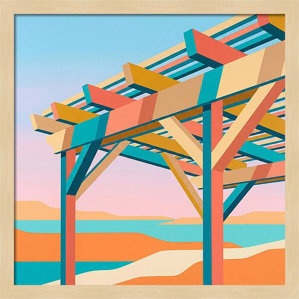 Wooden Pergola Serenity