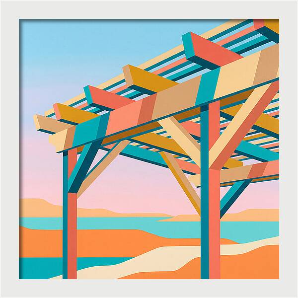 Wooden Pergola Serenity