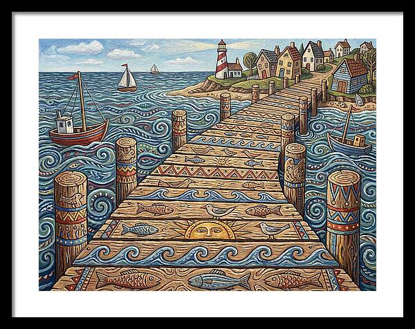 Wooden Pier Serenity