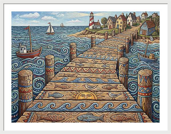 Wooden Pier Serenity