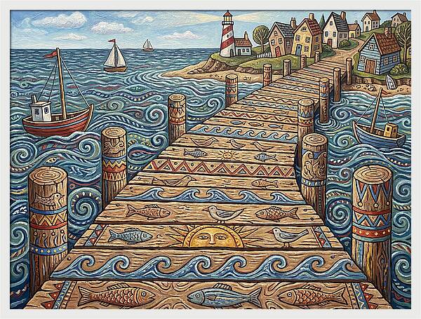 Wooden Pier Serenity
