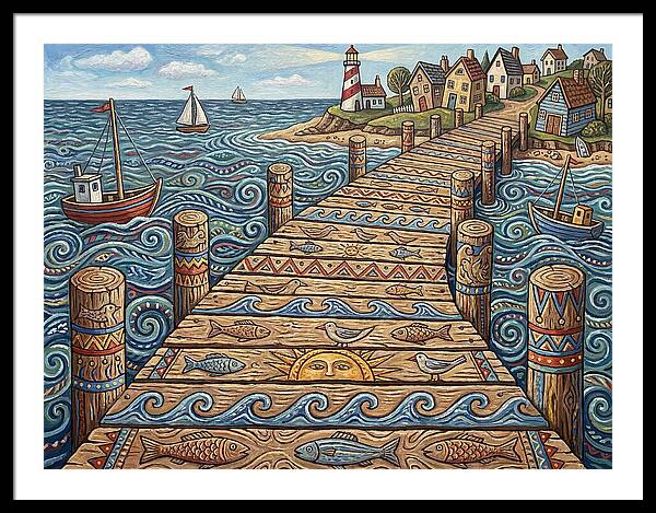 Wooden Pier Serenity