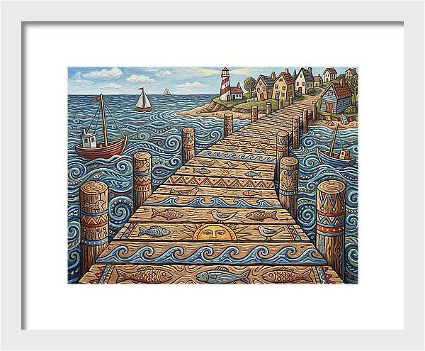 Wooden Pier Serenity