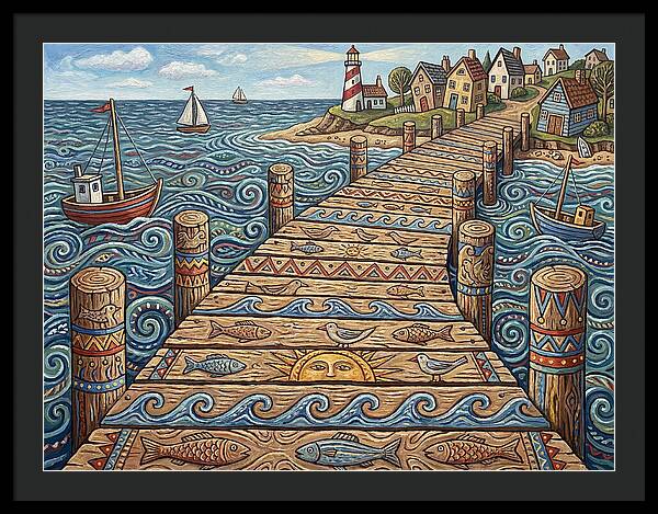 Wooden Pier Serenity