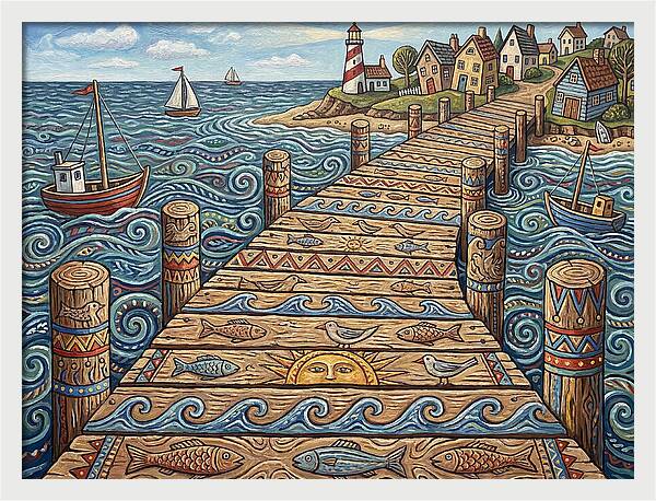 Wooden Pier Serenity