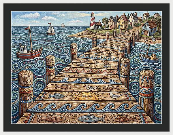 Wooden Pier Serenity