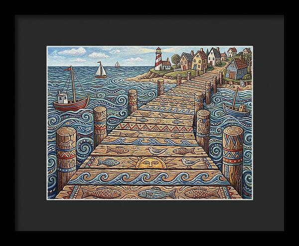 Wooden Pier Serenity