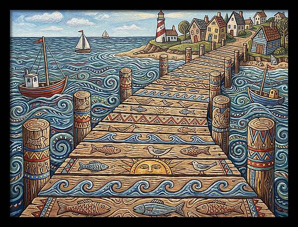 Wooden Pier Serenity