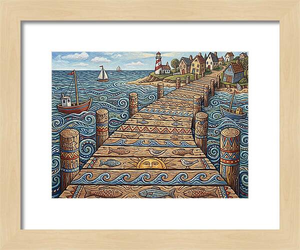 Wooden Pier Serenity