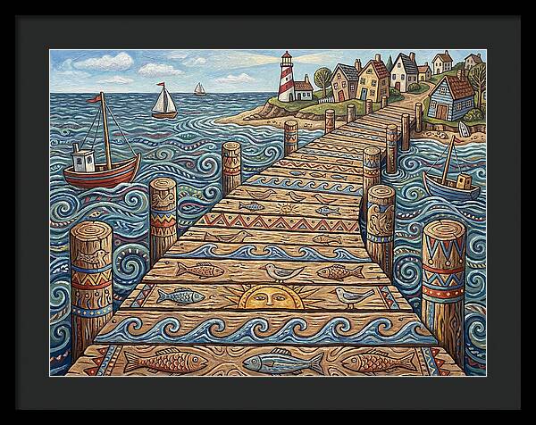 Wooden Pier Serenity