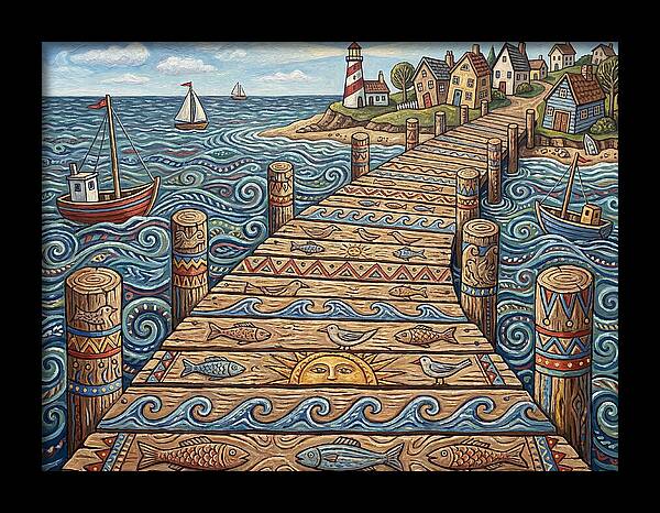 Wooden Pier Serenity