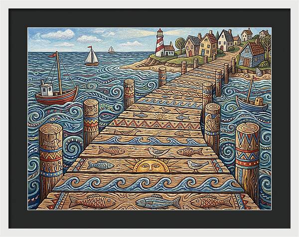Wooden Pier Serenity
