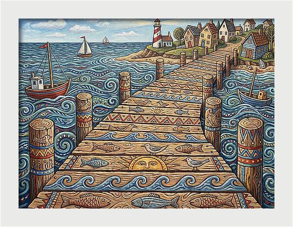 Wooden Pier Serenity