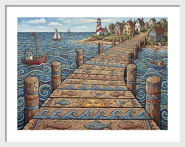 Wooden Pier Serenity
