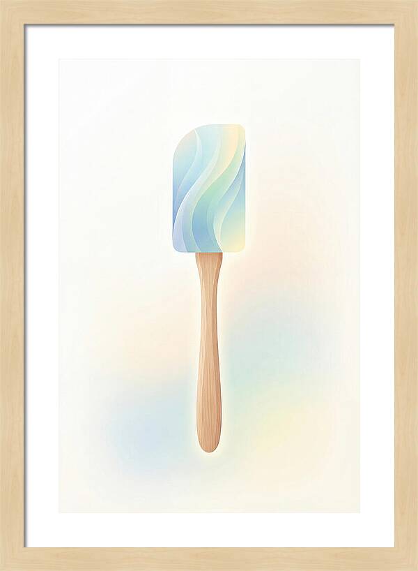 Wooden Spatula Serenity