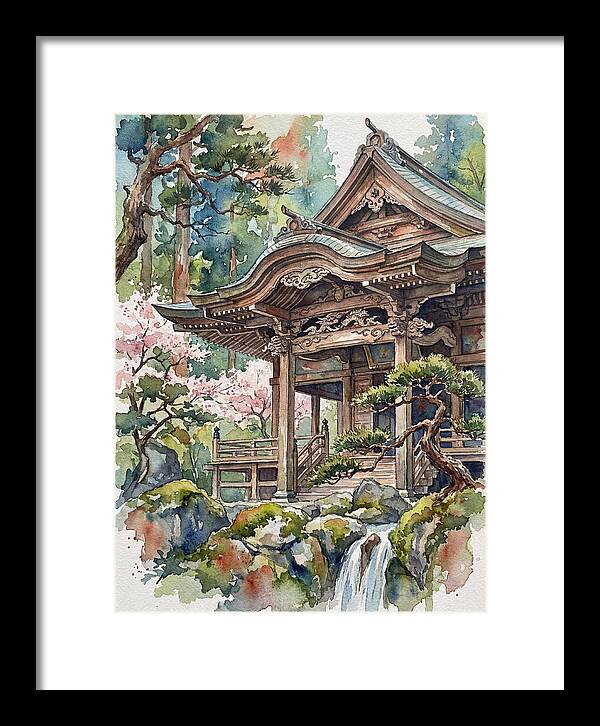 Wooden Temple Serenity