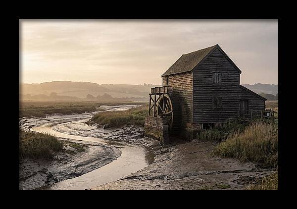Wooden Tide Mill At Dawn