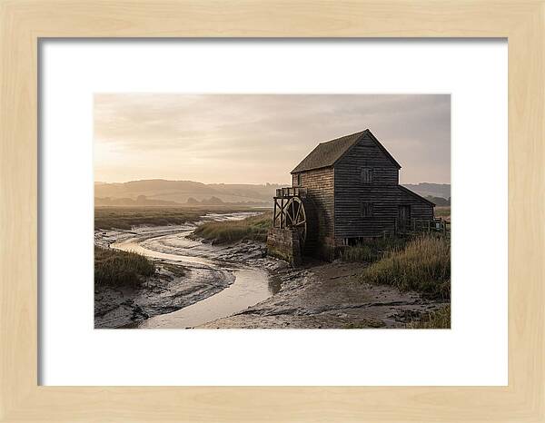 Wooden Tide Mill At Dawn