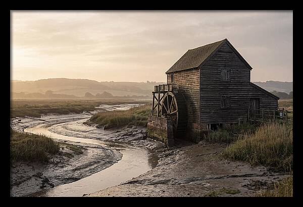 Wooden Tide Mill At Dawn