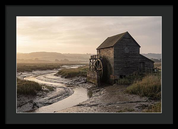 Wooden Tide Mill At Dawn