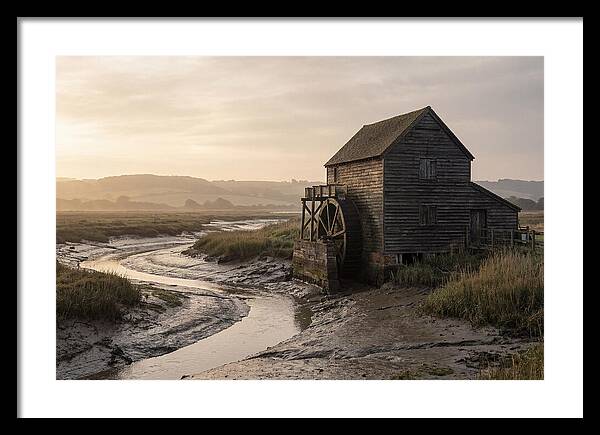 Wooden Tide Mill At Dawn