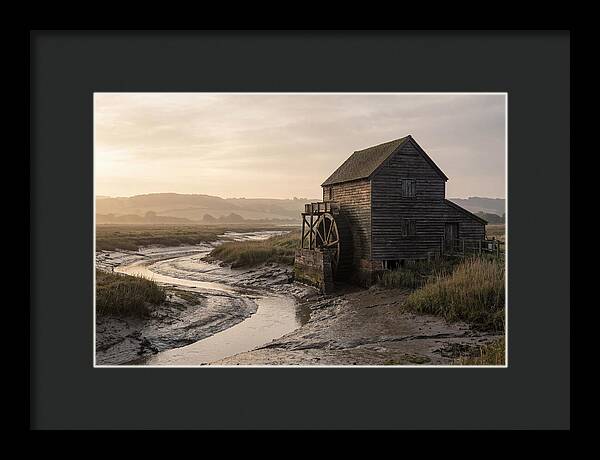 Wooden Tide Mill At Dawn