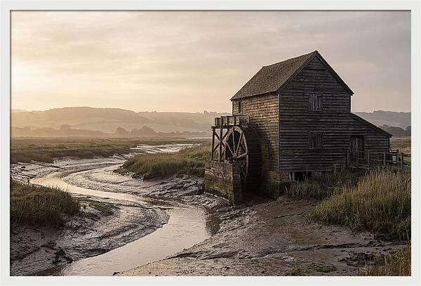 Wooden Tide Mill At Dawn