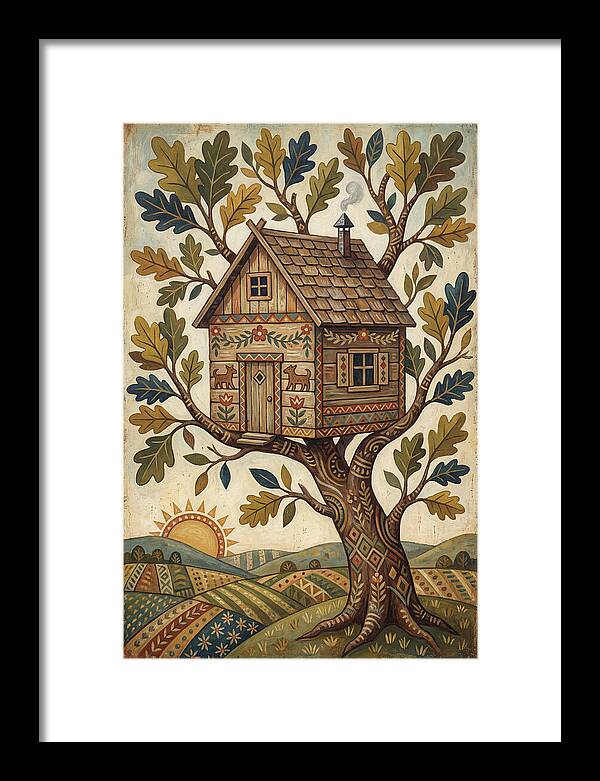 Wooden Treehouse Fantasy