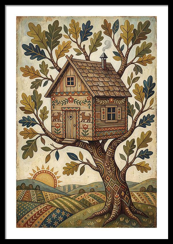 Wooden Treehouse Fantasy