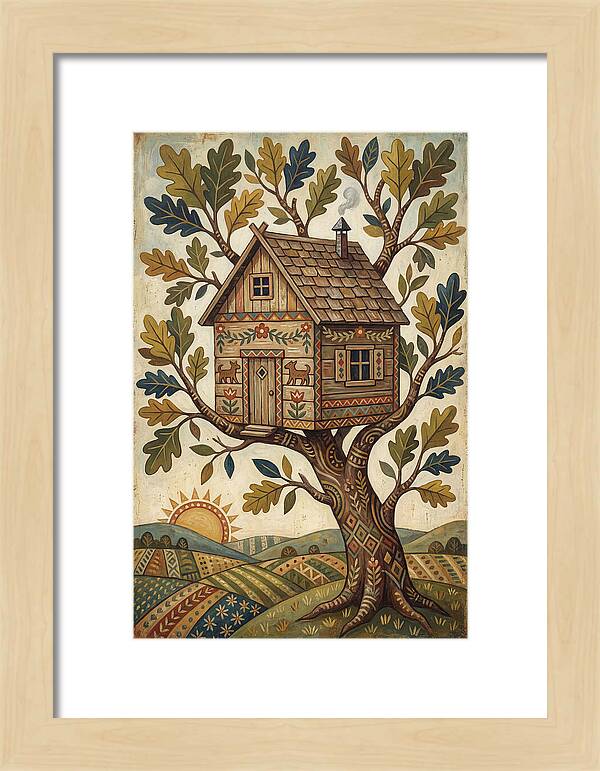 Wooden Treehouse Fantasy